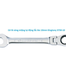 Cờ lê vòng miệng tự động lắc léo 10mm Kingtony 373010